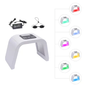 7 Color LED Light Therapy for Face, 7 in 1 Beauty Equipment for Skin Care at Home