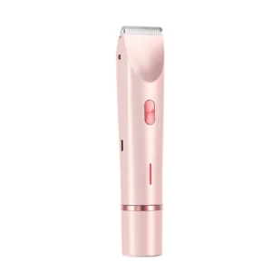 Dual-Head Rechargeable Electric Epilator for Women Intimate Grooming Body Hair Removal & Shaving Tool Wet & Dry Use)