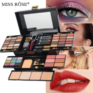 Professional Makeup Set with Mirror