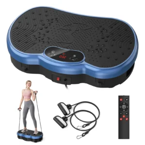 Fitness Vibration Plate Vibrate Exercise Machine Calorie Tracking 120 Speed Levels